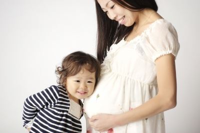妊婦さんとお子さん